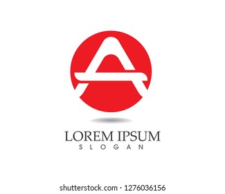A Logo Business Template Vector icon
