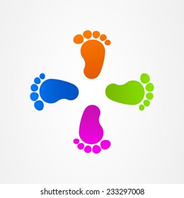 logo business traces icon