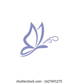 logo of a butterfly in flight