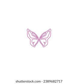 logo butterfly - vektor,  stock photo