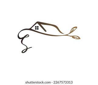 logo by applying housing,apartment, rest area, mountain villa,fresh.cool,icon,vector