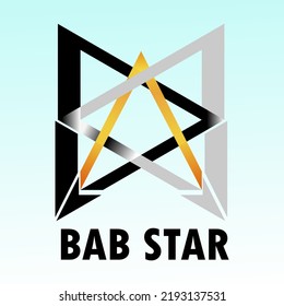 A logo by combining the letters BAB, perfect for the brand