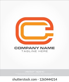 logo c abstract construction