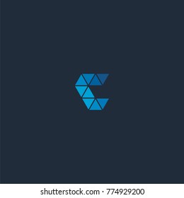 logo c geometric