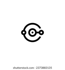 Logo c initial c company capital technology design