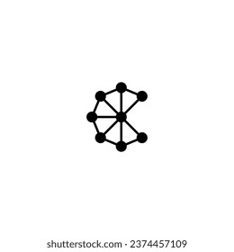 Logo c initial c investing technology Cyber society
