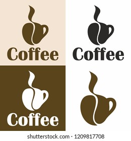 Logo for cafe, coffee house