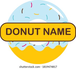 Logo for cafe or donut 