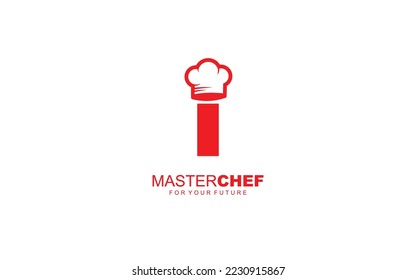 I logo cafe or restaurant for branding company. cooking template vector illustration for your brand.