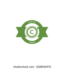 logo cafe Vintage for business restaurant food and drink