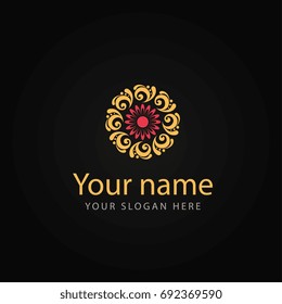 Logo calendula monograms. This is your way to success