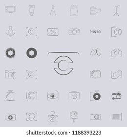 logo camera icon. Photo icons universal set for web and mobile