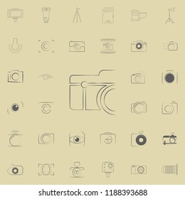 logo camera icon. Photo icons universal set for web and mobile