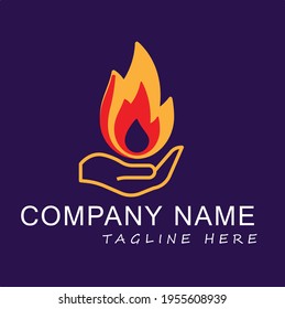 Logo For Candle,Light,Peach or Social Activities Related Company