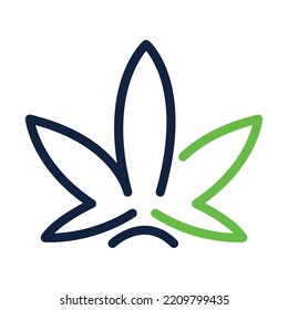 Logo Cannabis Leaf Letter B Cannabis Stock Vector (Royalty Free ...