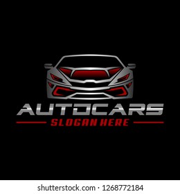 Logo of car vector illustration template