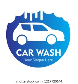 Logo car wash top design
