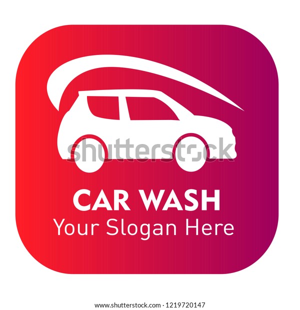 Logo car wash top\
design