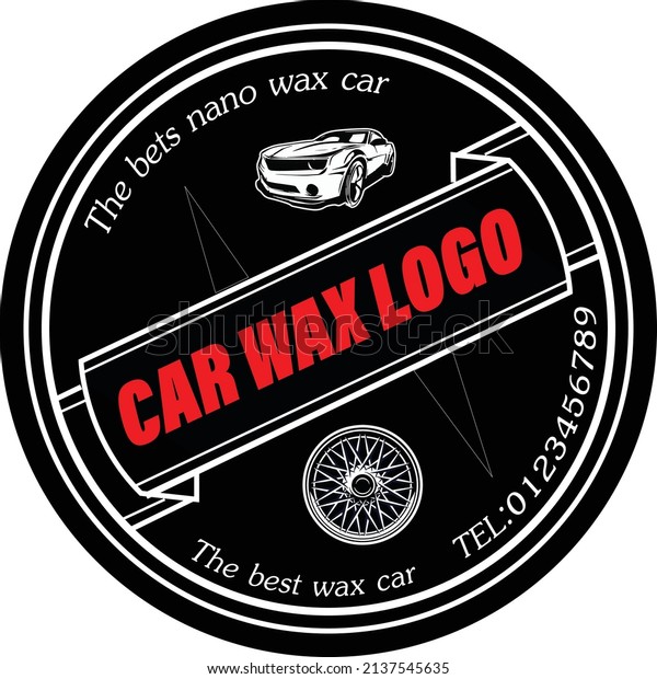 logo car wax clean\
label