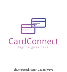 Logo Card Connect Template Design