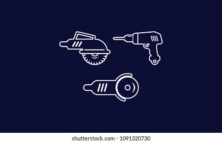logo carpentry tools