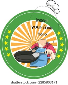 logo cartoon character design for you create