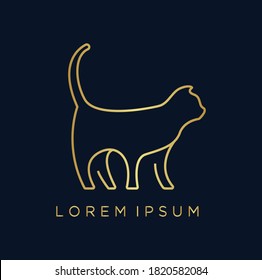 The logo of a cat
