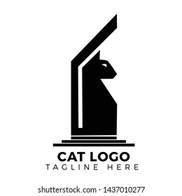 Logo Cat Design Art Creative