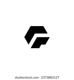 Logo cf initial cf consulting design vektor