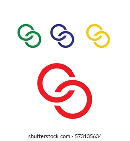 logo chain lettering s