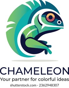 Logo Chameleon, Chameleon, Logo, Symbole, Logo Company