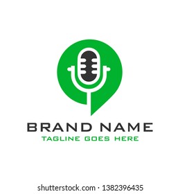 logo chat microphone your company