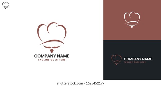 Logo Chef - All elements on this template are editable with vector software
