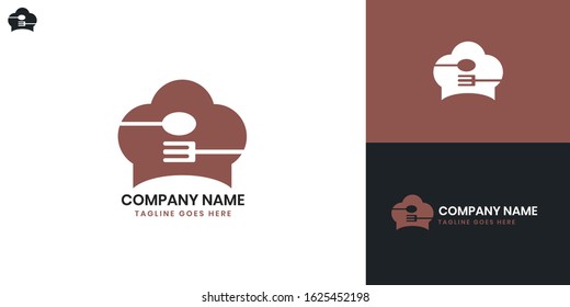 Logo Chef - All elements on this template are editable with vector software
