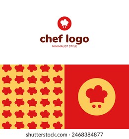 Logo Chef Cooker Kitchen Vector
