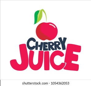 logo cherry juice