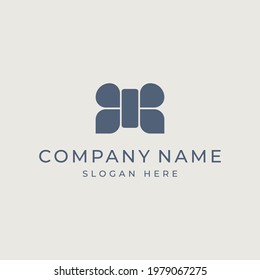 Logo for a children's clothing store, toys, gifts, animals or home textiles. Logo for a company. Vector image.