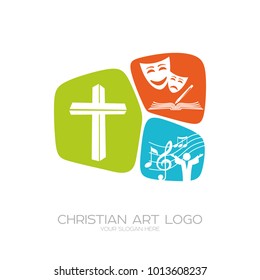 Logo of the Christian creative team performing theatrical productions, poems, musicals