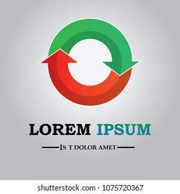 logo circle for business icon