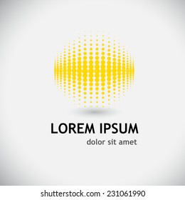 Logo circle circles. Vector 
