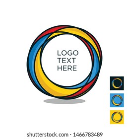 logo circle colorfull for app / other