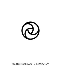 Logo-Kreis-Design, Vektorgrafik