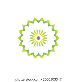 logo circle pattern Traditional Indonesian batik for  commercial products	