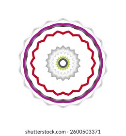 logo circle pattern Traditional Indonesian batik for  commercial products	