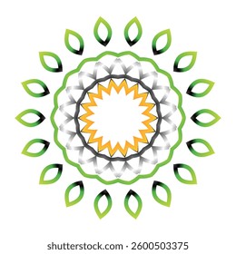 logo circle pattern Traditional Indonesian batik for  commercial products	