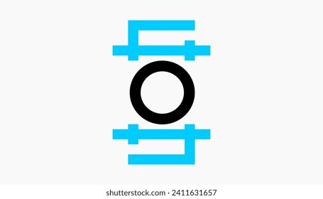 The logo is a circle with stripes on a bright background, bright abstract art, Design template icon, success sign, symbol together moving forward. Brand identity