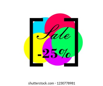 Logo circles sale -25%