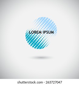 Logo of Circles. Vector
