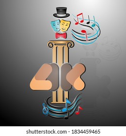 logo circus, theater, artists, creative people