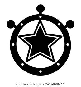 Logo classic border shop emblems